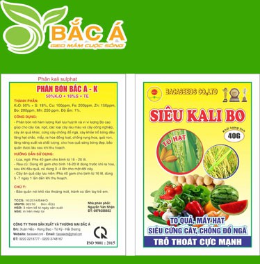 Phân Bón Bắc Á Siêu Kali Bo