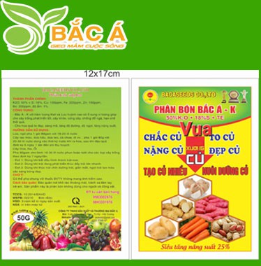 Tạo Củ Nhiều To Củ Nặng Củ